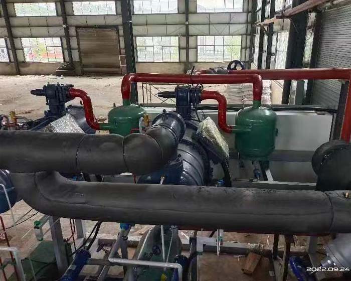 云南72T40KG鹽水池塊冰機(jī)